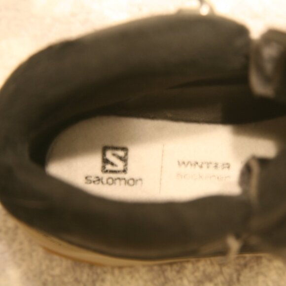 Salomon Women's Outsnap Hiking Boots, Size 9, Black - Picture 5 of 5